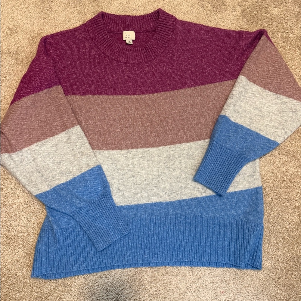 a new day Women's Striped Sweater